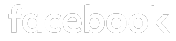 Facebook logo white
